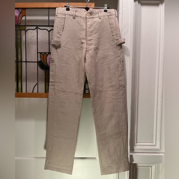 Blluemade x Standard and Strange Linen Gardening Pants